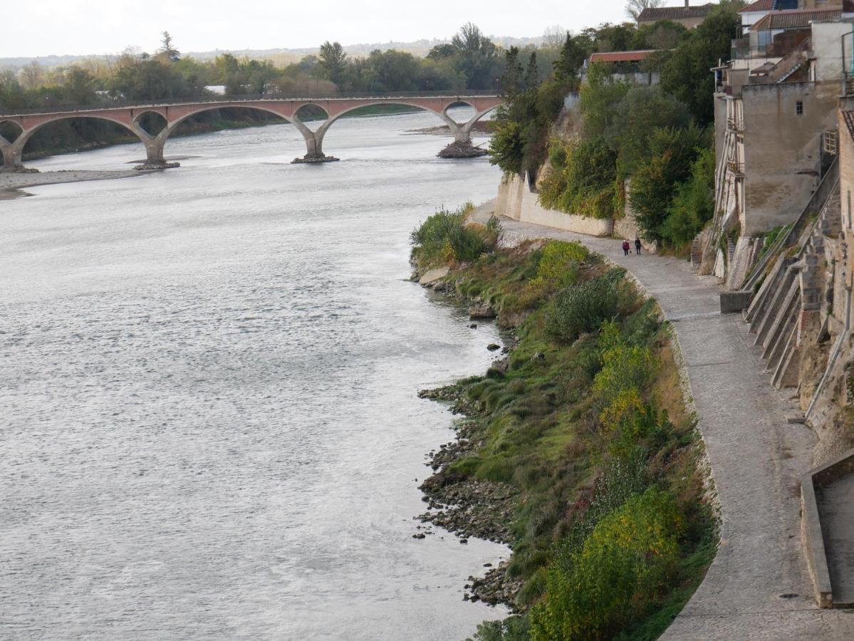 Hotel Restaurant Cote Garonne Le Balcon Des Dames - Tonneins Fauillet Marmande - Vue Panoramique Bord De Garonne Chambres Climatisees المظهر الخارجي الصورة
