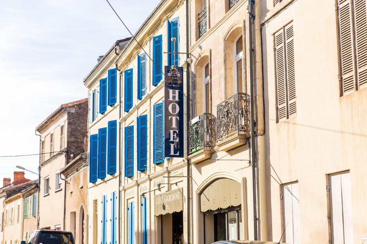 Hotel Restaurant Cote Garonne Le Balcon Des Dames - Tonneins Fauillet Marmande - Vue Panoramique Bord De Garonne Chambres Climatisees المظهر الخارجي الصورة